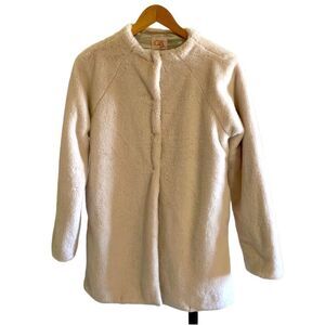 Gianni Bini GB Ivory Soft Faux Fur Girls Coat